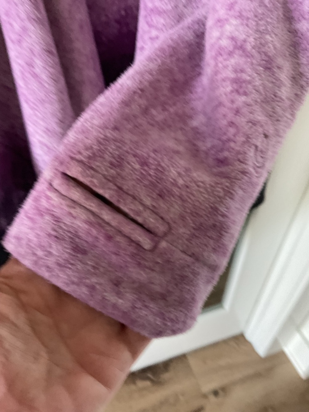 Cuddl Duds Purple Ombre Hooded Open Cardigan L/XL - Picture 6 of 6